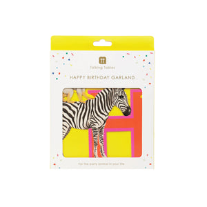 Party Safari Happy Birthday Garland | Theprtdriss